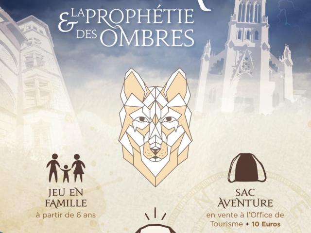 Lupa et la prophétie des ombres : jeu et parcours à énigmes de découverte du patrimoine de Belley