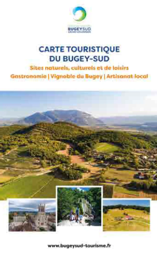 Carte touristique Bugey Sud