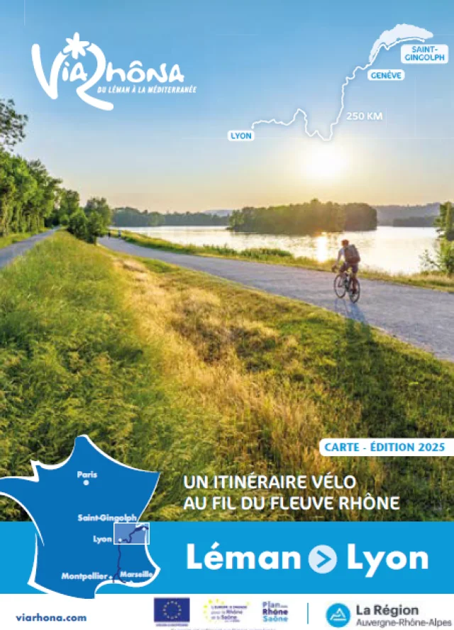 Couverture Carte Viarhona Leman Lyon