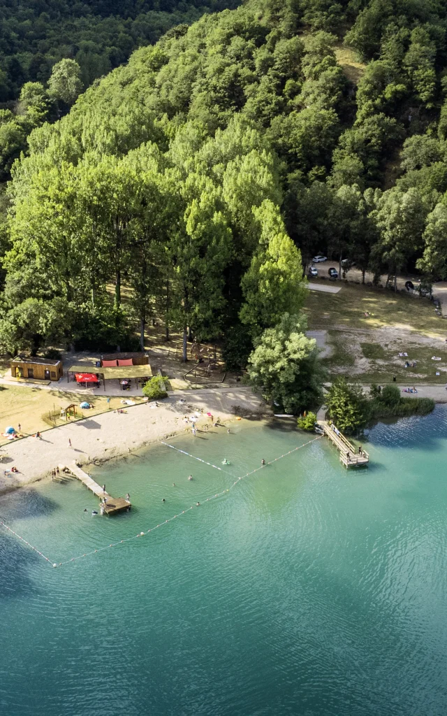 Lac de Virieu le Grand Bugey Sud