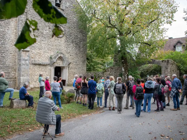 Visite frisson : Légende et sombre histoire de la Vallée du Gland : Conzieu