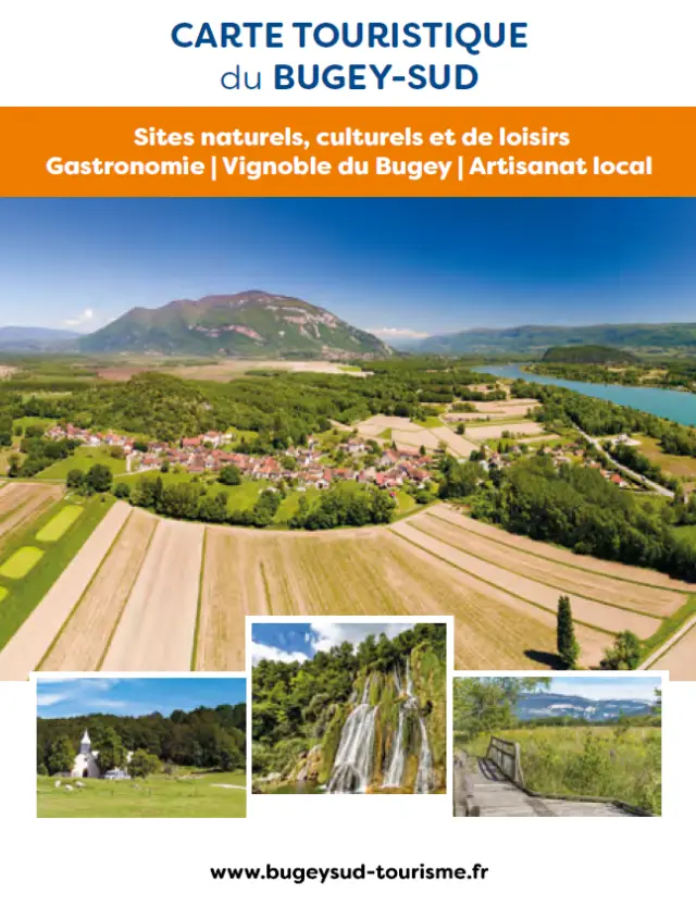 Couverture carte touristique Bugey Sud 2026