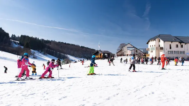 Ski in les Plans d'Hotonnes - Plateau de Retord