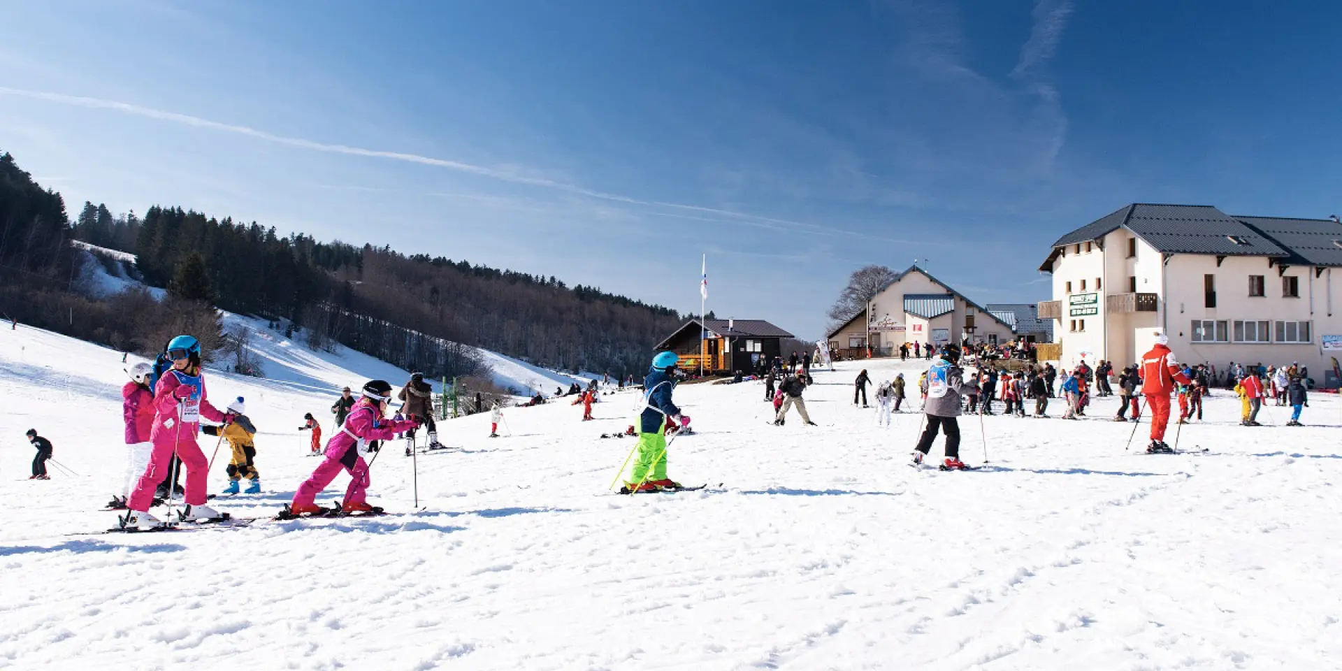 Ski in les Plans d'Hotonnes - Plateau de Retord