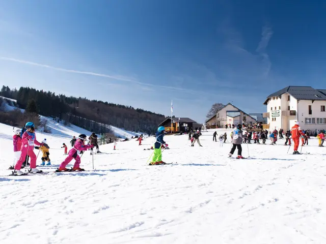 Ski in les Plans d'Hotonnes - Plateau de Retord