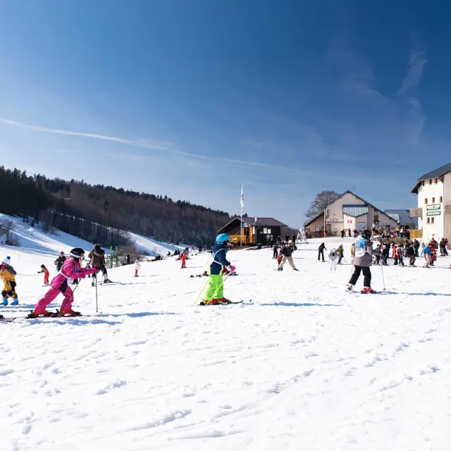Ski in les Plans d'Hotonnes - Plateau de Retord