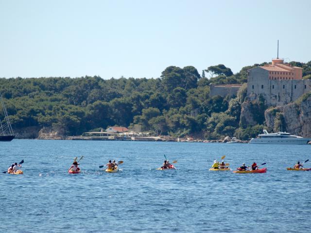 Kayak îles De Lérins