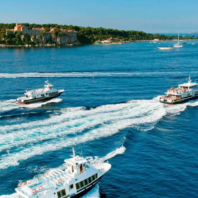 Traversée Bateaux Iles De Lerins Transcote D Azur