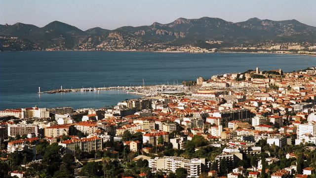 Vue Depuis Californie Cannes