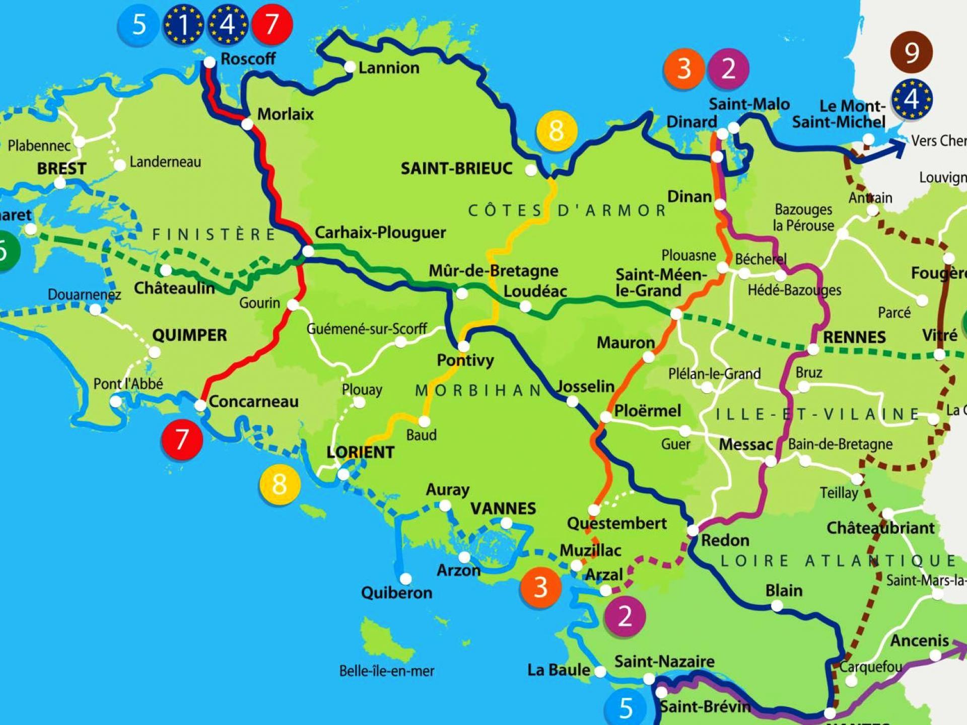 Les Voies Vertes 6 et 7 | Carhaix Poher