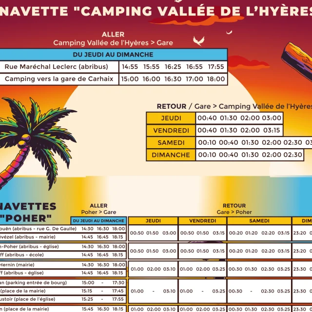 Flyer Verso Camping Et Poher