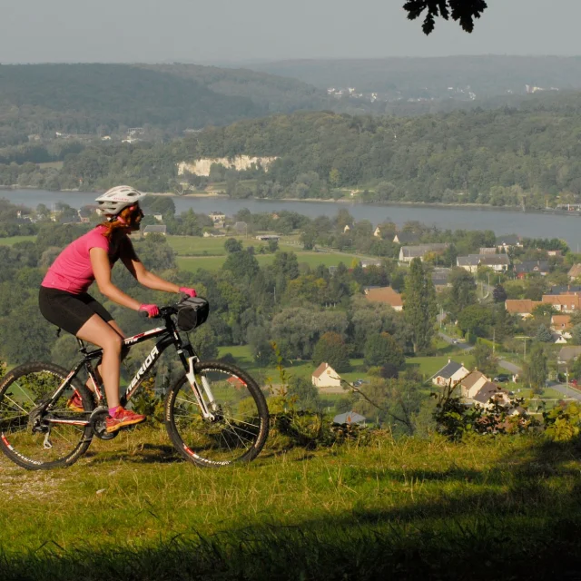 Bord De Seine September 2014 Rive Gauche Rando Vtt Boucle De La Seine Paysage Panorama 76 Velo William Fautre