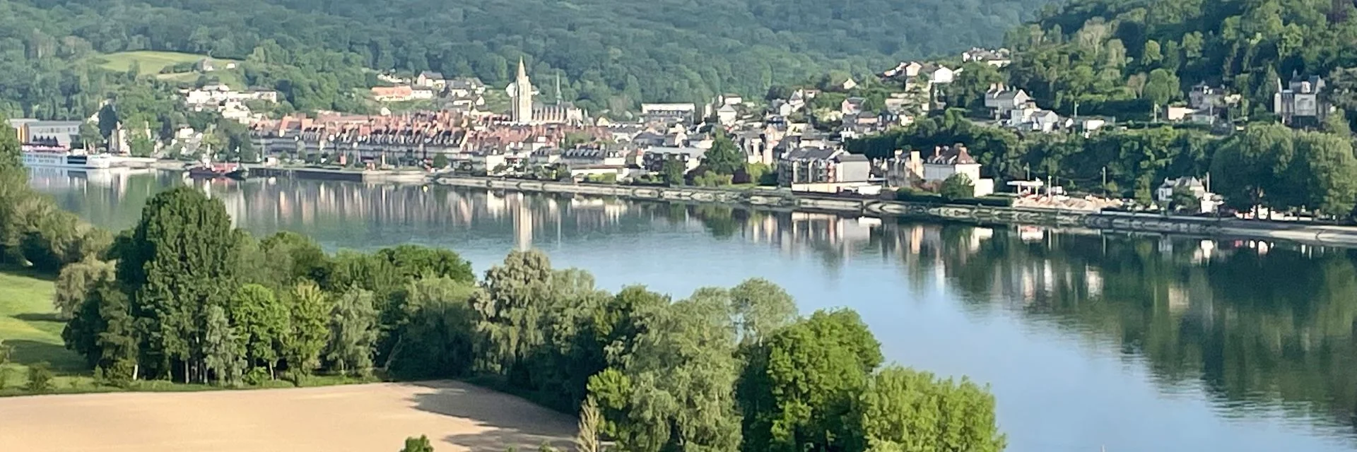 Caudebec En Caux Rives En Seine 2022 Panorama Grand Angle Commune Csnt
