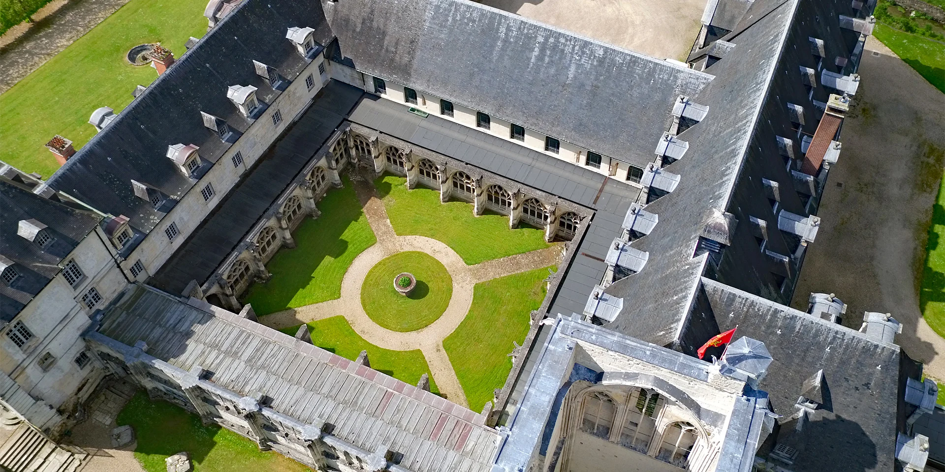 Saint Wandrille Rancon 2017 Abbaye De Saint Wandrille Jf Drone N Caux