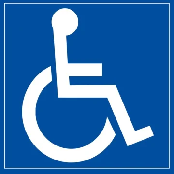Panneau Signaletique Personne A Mobilite Reduite