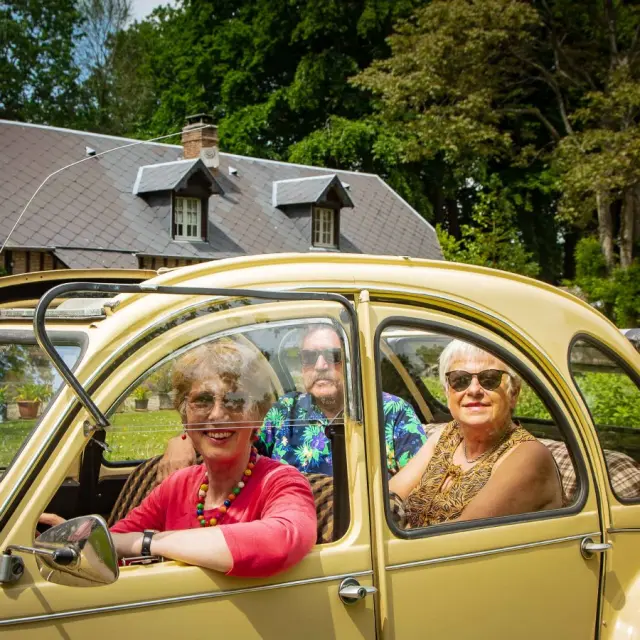 Balade En 2cv En Normandie Sous Le Soleil
