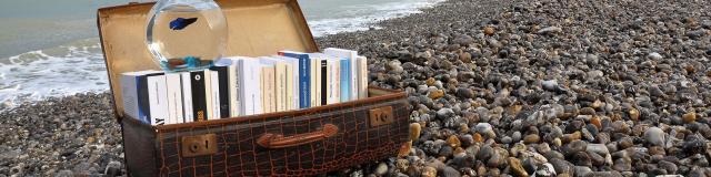 Le Tréport - lire à la plage