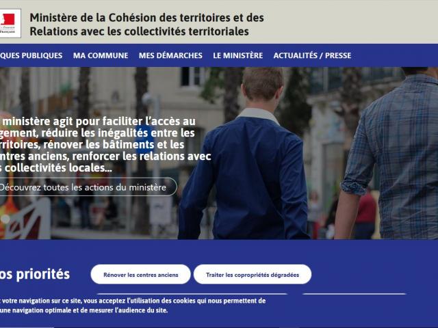 Ministere De La Cohesion Des Territoires Et Des Relations Avec Les Collectivites Territoriales