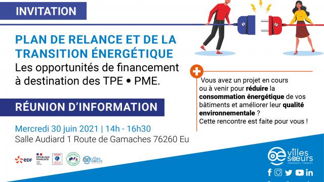 Reunion Information 30 Juin 2021 Plan Relance Et Transistion Energetique