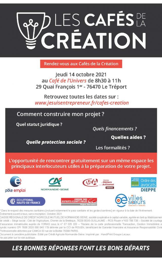 Cafe De La Creation 14 Octobre 2021 Le Treport