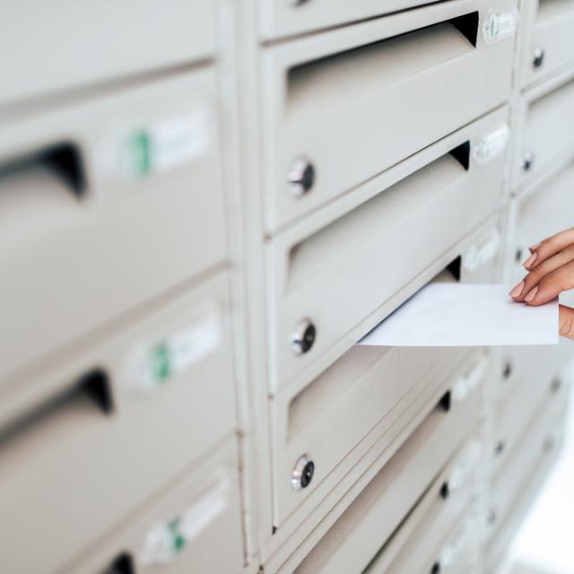Distribution en boites aux lettres