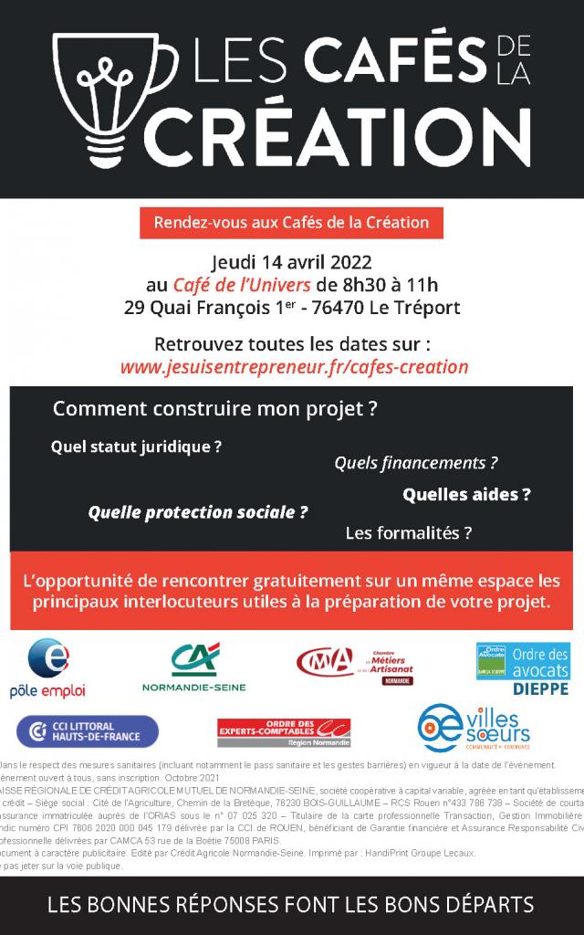 Cafes De La Création Tréport 14 Avril 2022