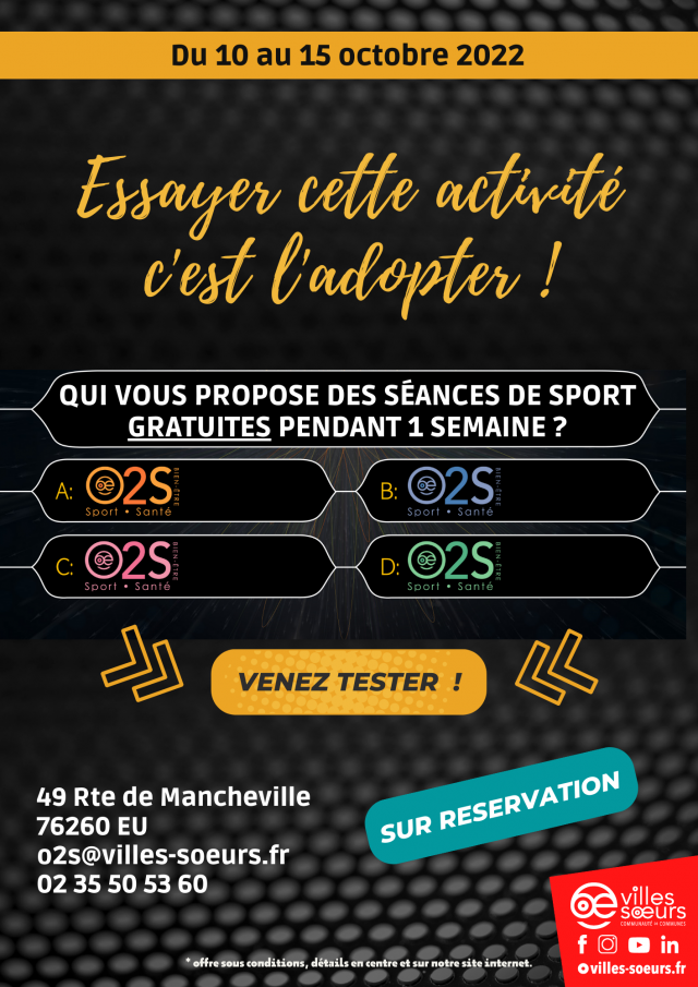 O2S - 2022 - opérations rentrée