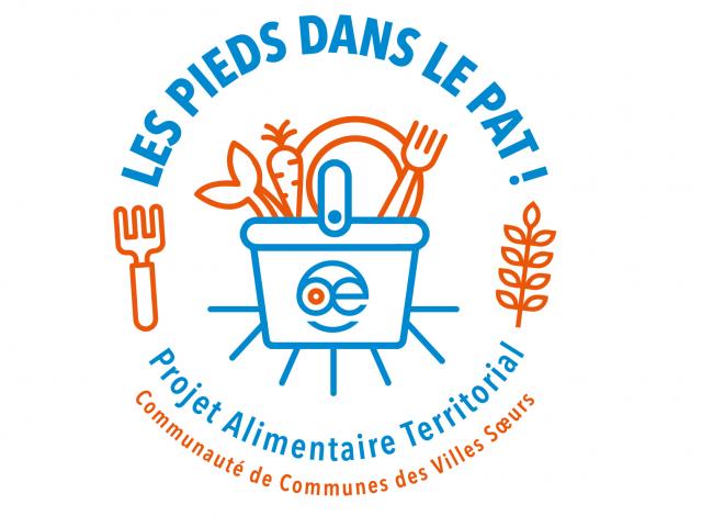 Logo du Projet alimentaire territorial (PAT) de la CC des Villes Soeurs