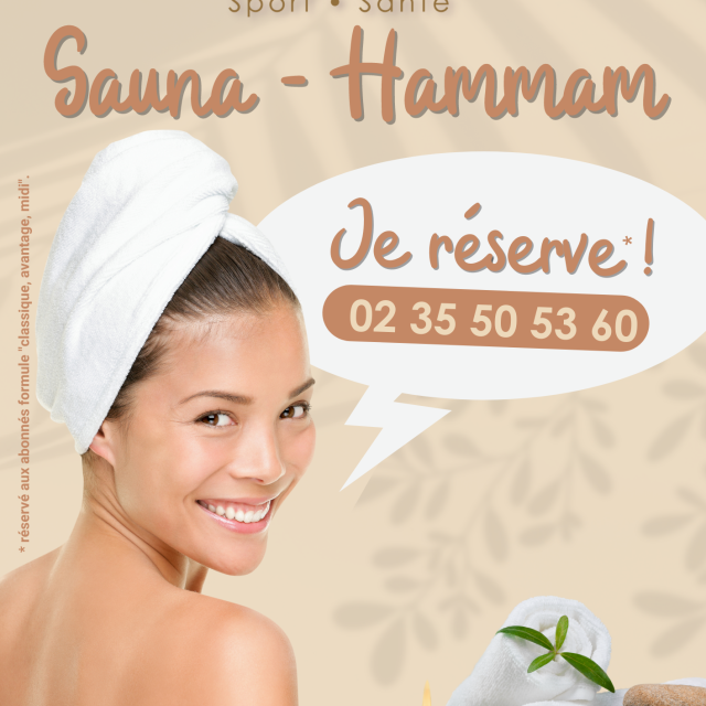 O2S Affiche - Sauna Hammam  2023 - 1