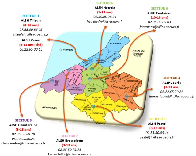 Carte Presentation Centre Alsh 2023