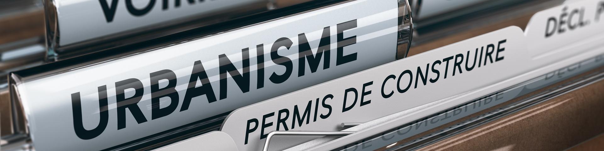Dossier PLU, Plan Local d'Urbanisme et permis de construire.