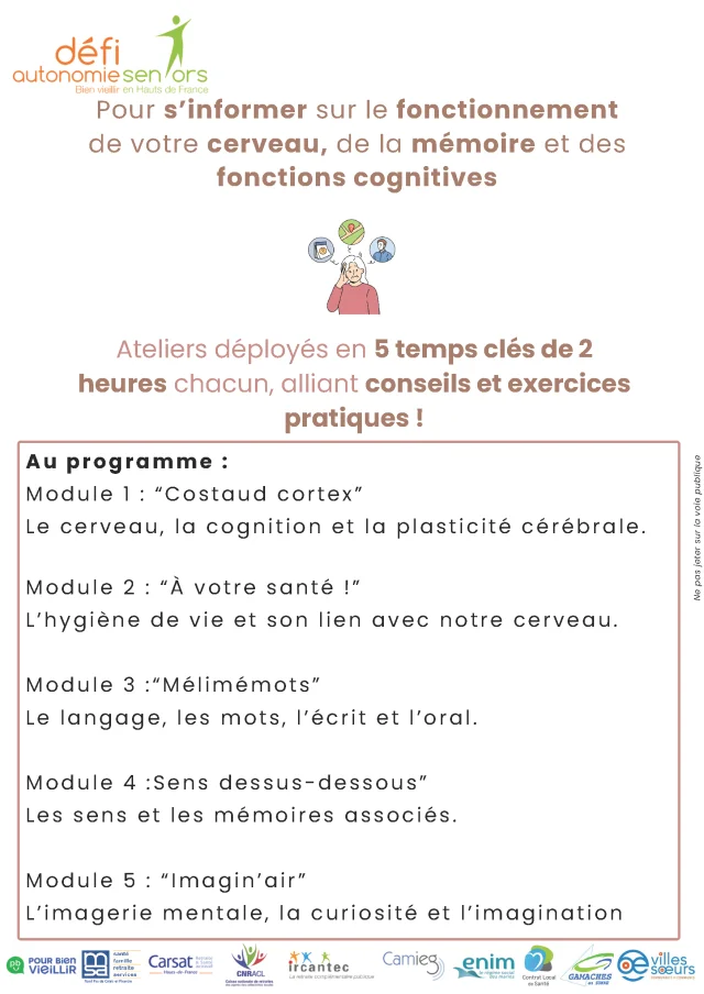 Gamaches Atelier Stimulation Cognitive 2 Programme