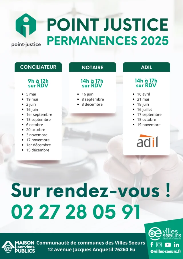Permanences Point Justice 2025 Version Du 16052025