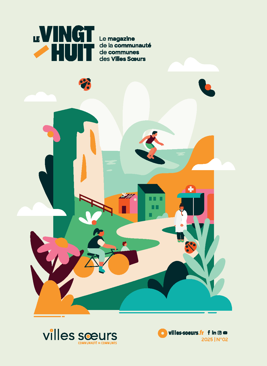 Couverture du magazine communautaire n°2