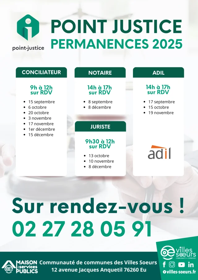 Permanences Point Justice 2025 Version Du 9 Septembre 2025