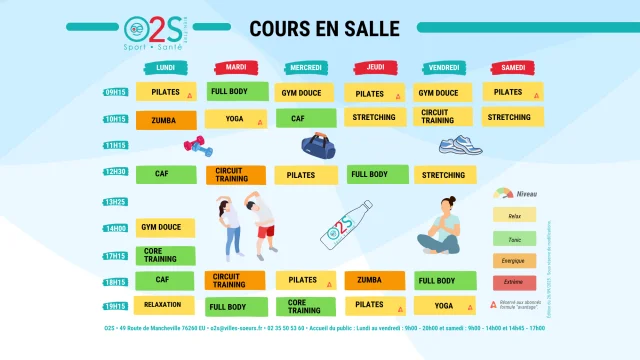 Cours En Salle Planning 2025 5
