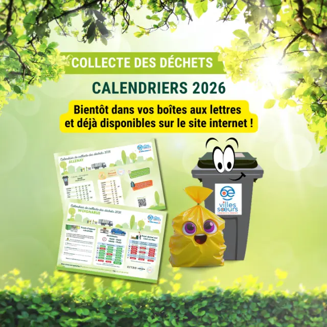 Calendriers Dechets 2026