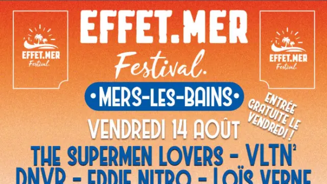 Affiche Effet Mer Festival 2026