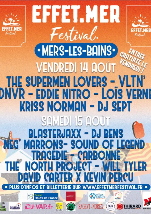 Affiche Effet Mer Festival 2026