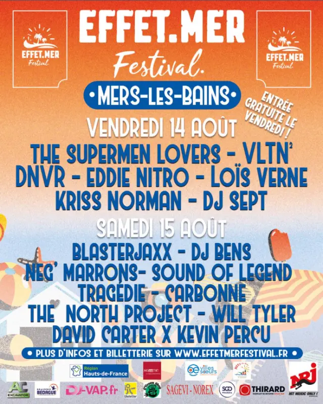 Affiche Effet Mer Festival 2026