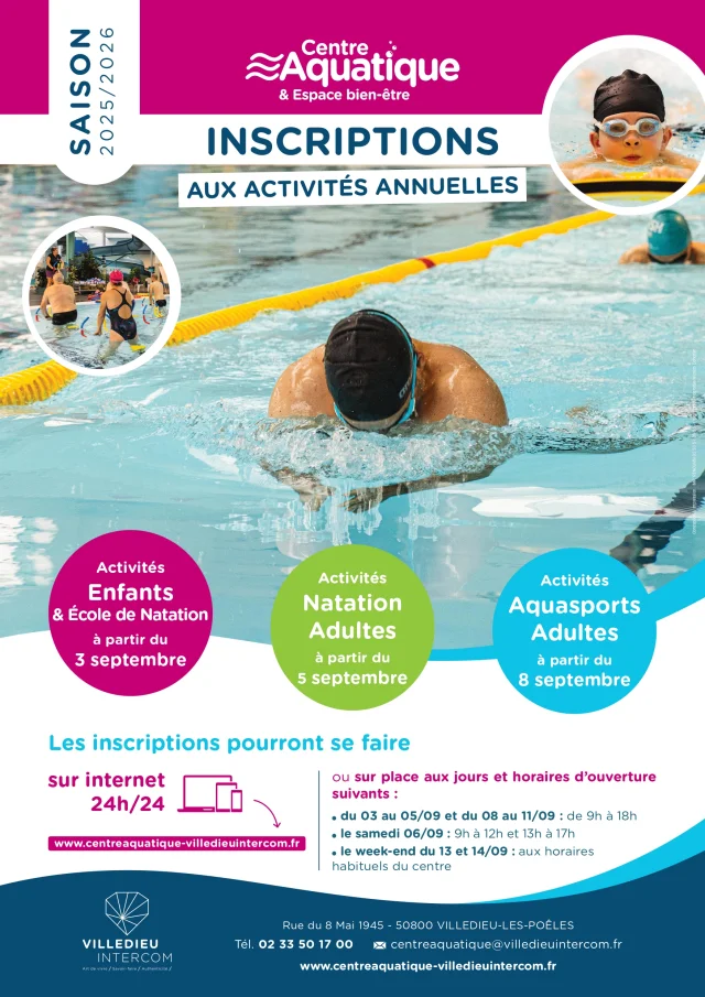 2025 07 16 Affiche Inscriptions