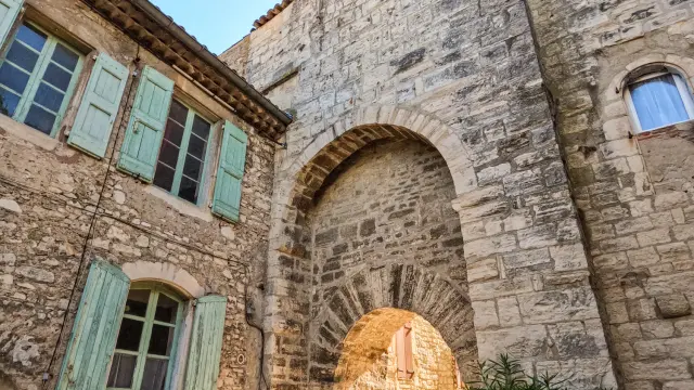 Vézénobres middeleeuws dorp