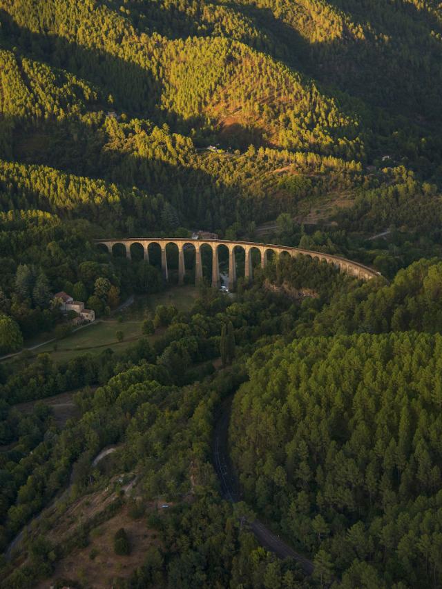Chamborigaud, Viaduct van Luech