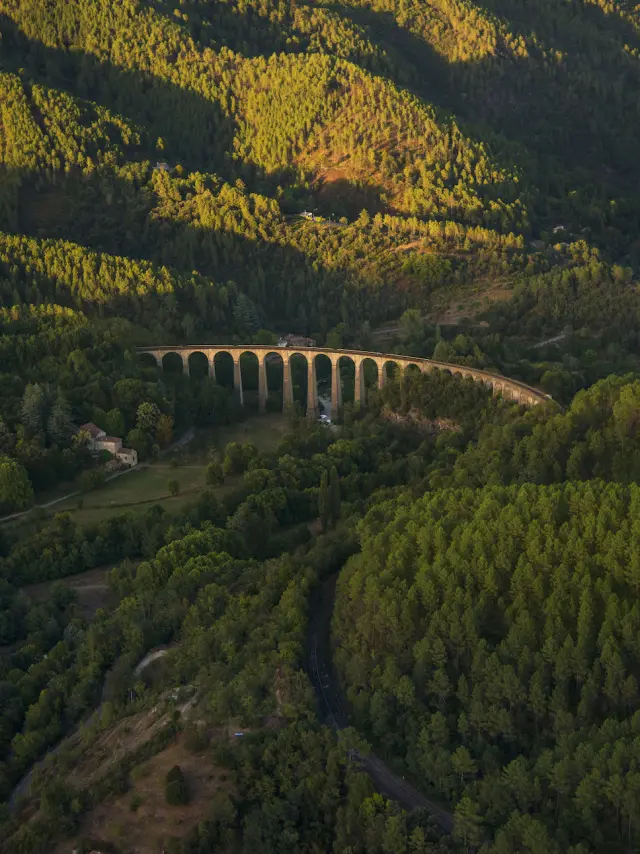 Chamborigaud, Viaduct of Luech