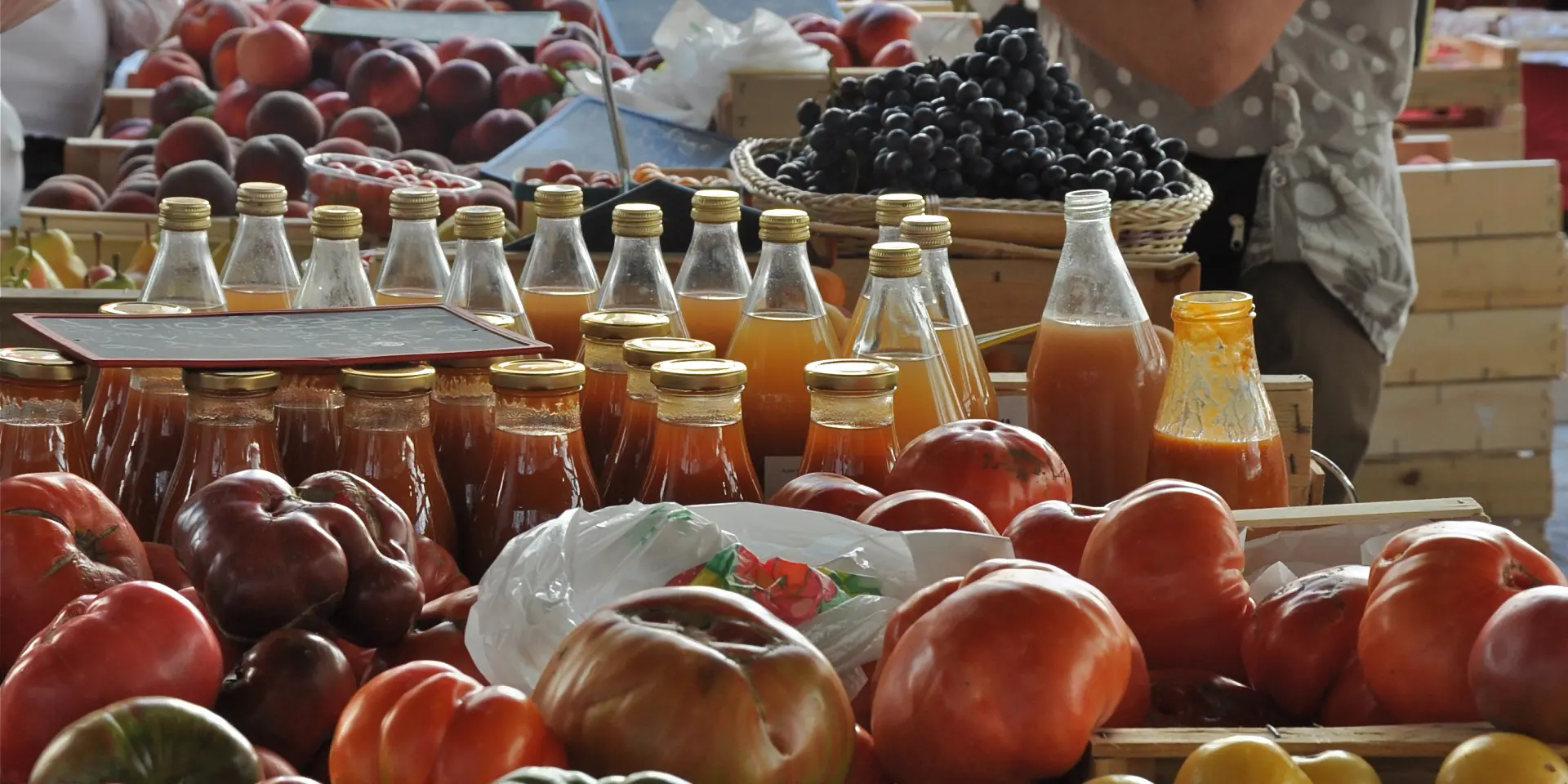 Marché Anduze © Bernadette Price
