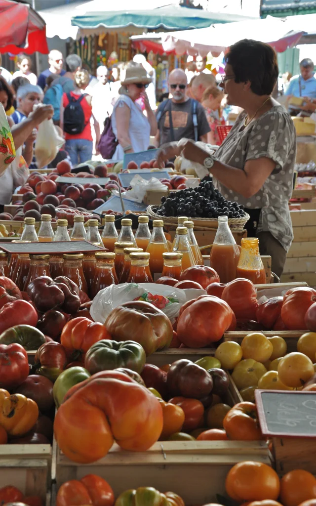 Marché Anduze © Bernadette Price