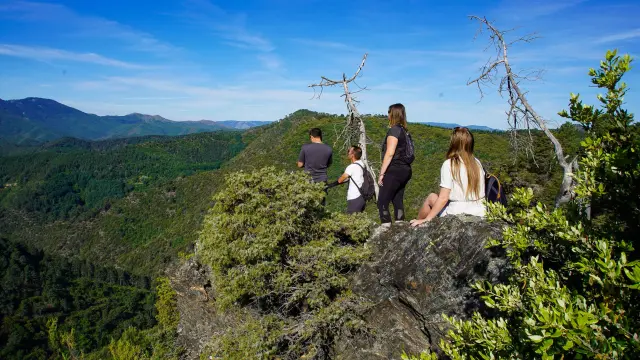 Hiking in the Cevennes at the Col Saint Pierre