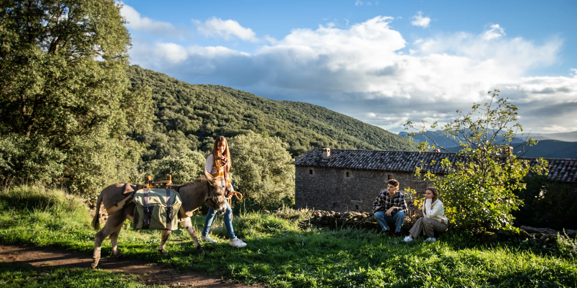 Balade Avec Ane paysage