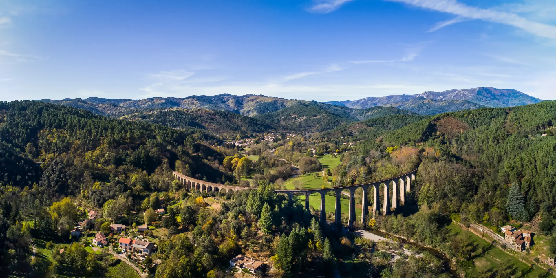 Viaduct Of Chamborigaud