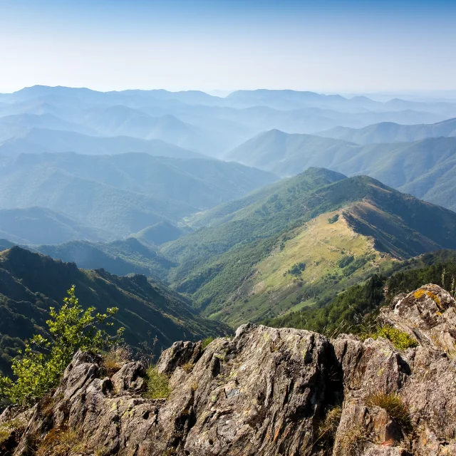 Cévennes - Hérault Valley from the Aigoual